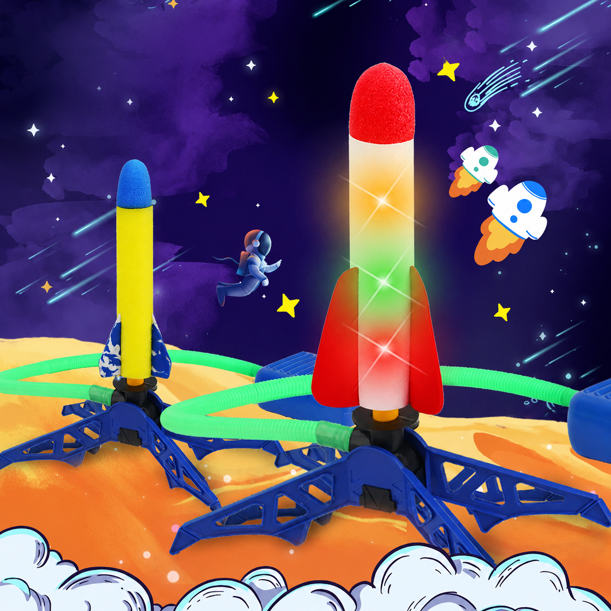 Stomp Rocket Launcher Toy