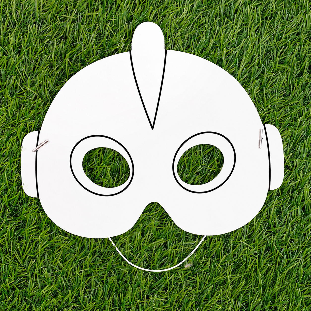 DIY Coloring Masks for Kids