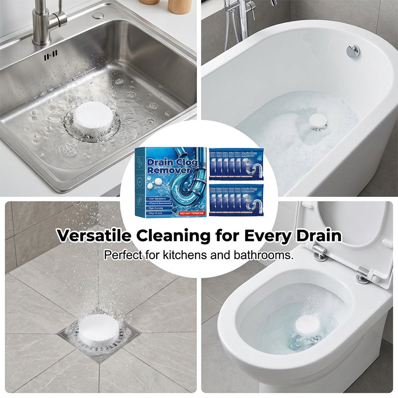 Stock up on fizzing drain-cleaning tablets to help keep kitchen and bathroom drains fresh and flowing π«§π°β¨