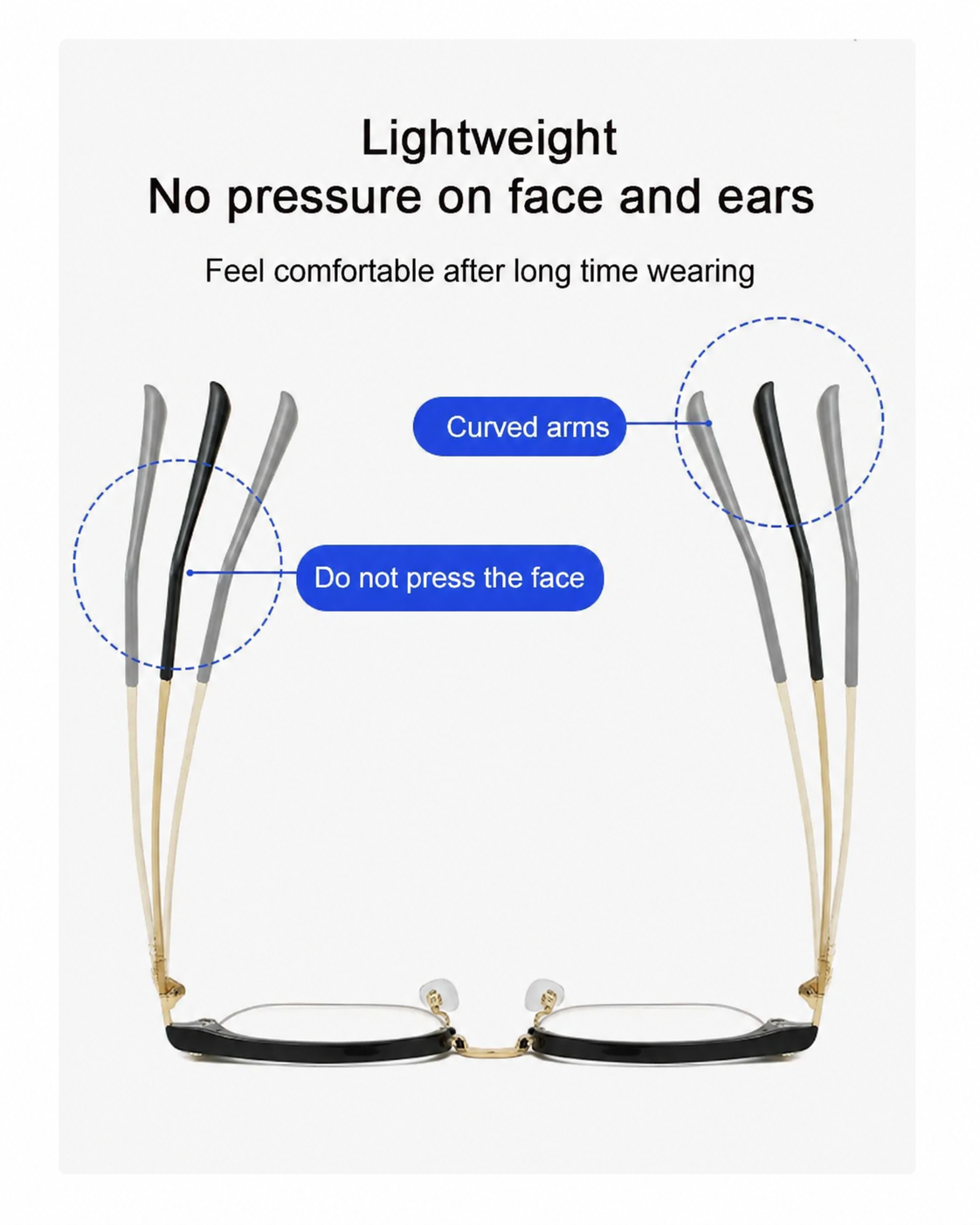 🎁Last day Hot Sale As low as $9.99 each🔥👓Ultra Light Anti Blue Presbyopic Glasses✨