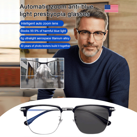 🎁Last day Hot Sale As low as $9.99 each🔥👓Ultra Light Anti Blue Presbyopic Glasses✨