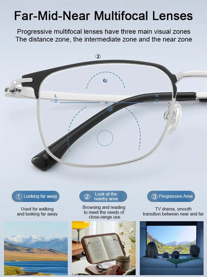 🎁Last day Hot Sale As low as $9.99 each🔥👓Ultra Light Anti Blue Presbyopic Glasses✨