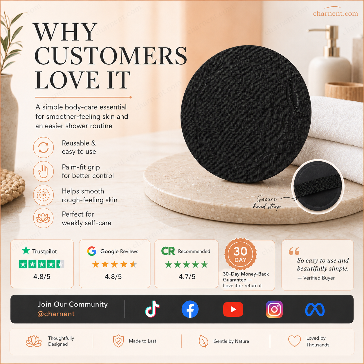 🥳2026 HOT SALE🥳💞50K+ SOLD!🌸🧖‍♀️ 50% OFF! Scrub Bath Pads – Gently exfoliate, unclog pores, reveal brighter skin. Durable rubber, easy to rinse. A little scrub goes a long way! ✨🛀