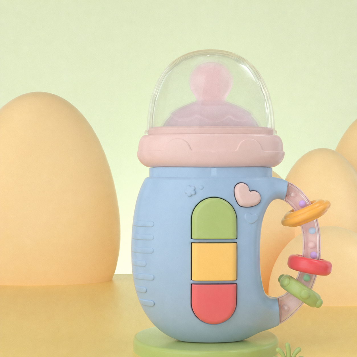 Musical Baby Bottle Learning Toy