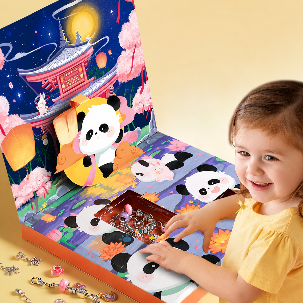 Panda DIY Jewelry Bead Gift Set