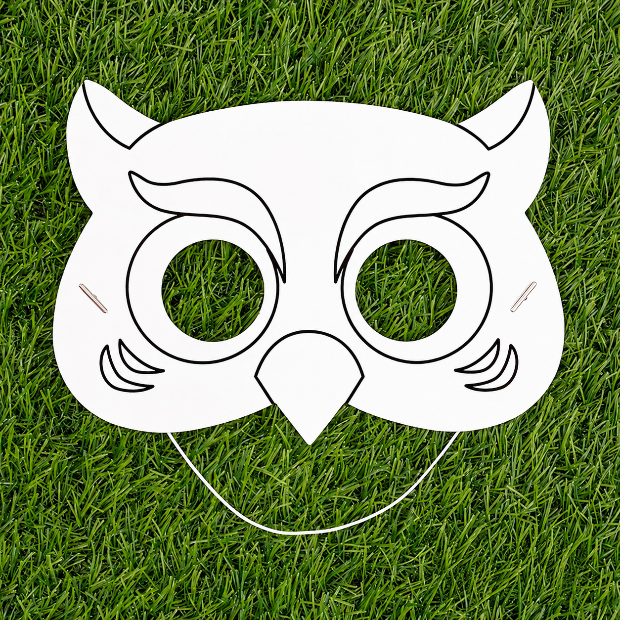 DIY Coloring Masks for Kids