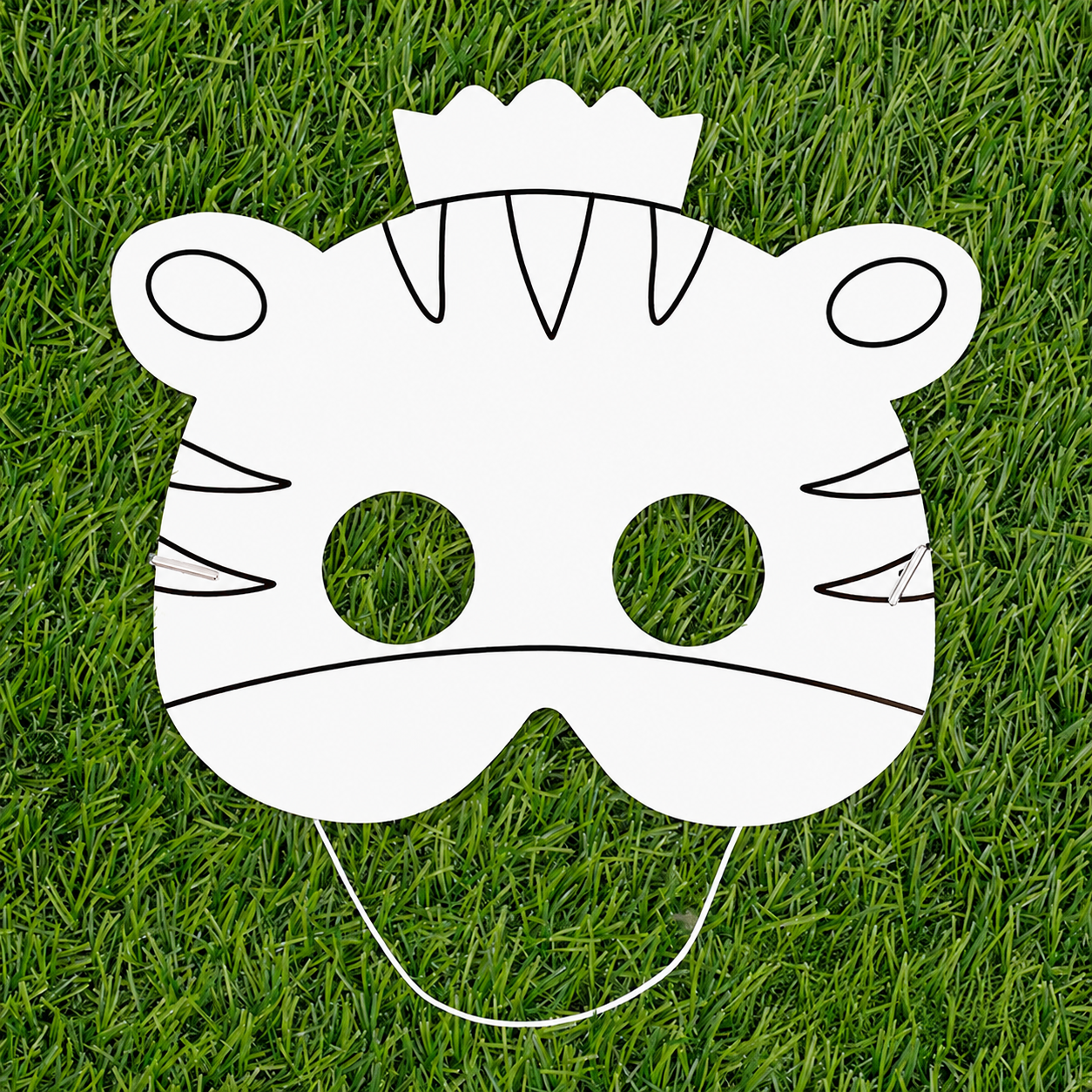 DIY Coloring Masks for Kids