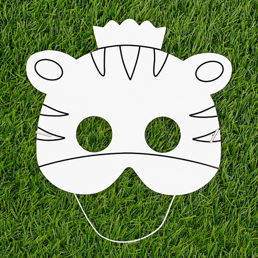DIY Coloring Masks for Kids