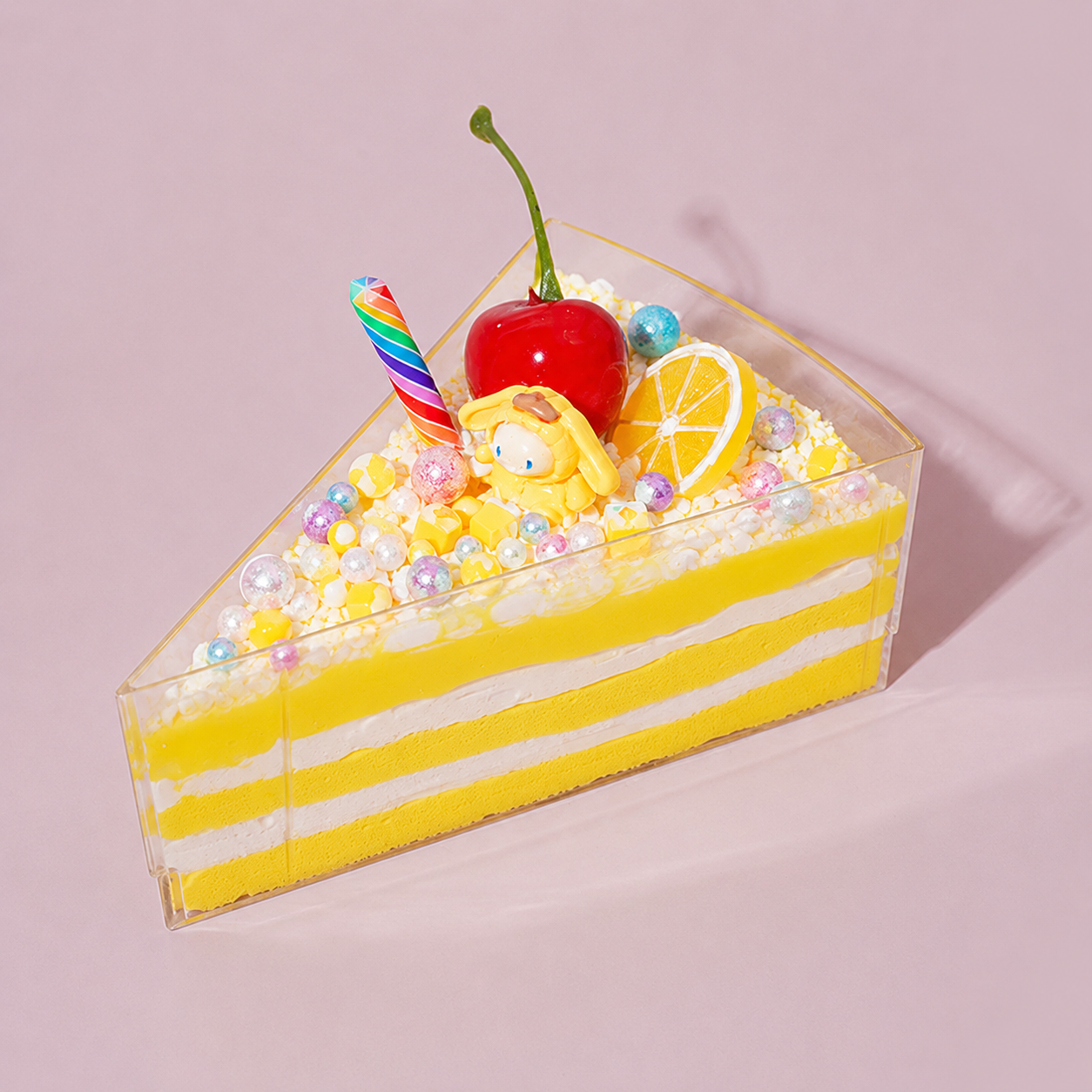 DIY Mousse Cake Clay Craft Kit for Kids