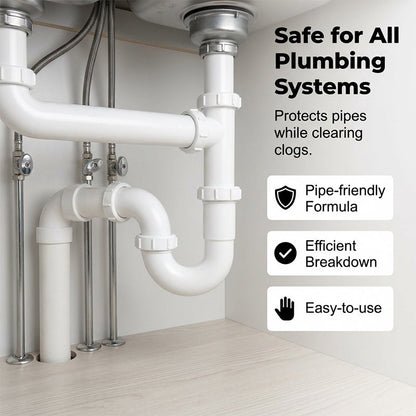 Stock up on fizzing drain-cleaning tablets to help keep kitchen and bathroom drains fresh and flowing 🫧🚰✨